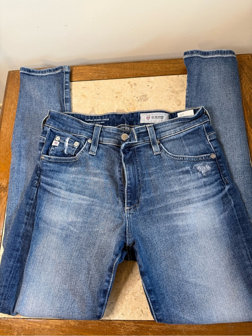 Farrah Blue Women's Skinny Ankle Jeans